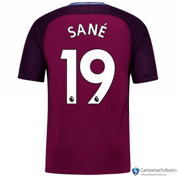 Camiseta Manchester City Segunda equipo Sane 2017-18
